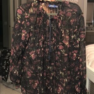 Floral Ralph Lauren top